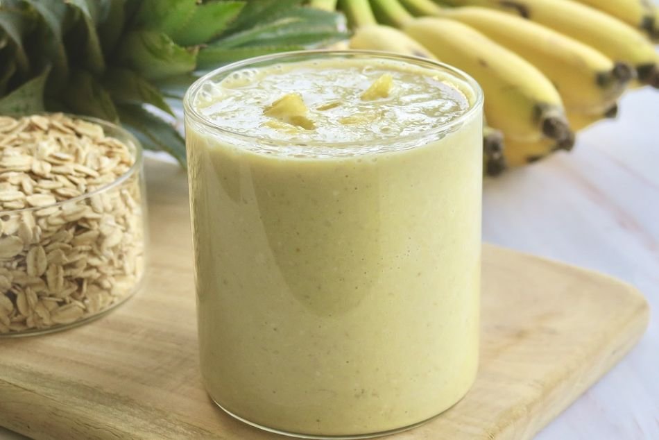 Pineapple Banana Protein Smoothie Recipe